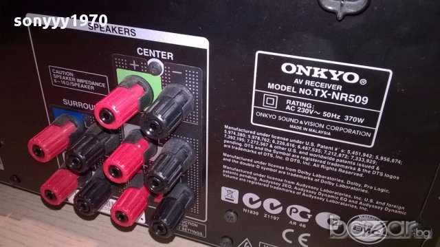 яка машина-Onkyo receiver usb/hdmi/-внос швеицария, снимка 10 - Ресийвъри, усилватели, смесителни пултове - 15793277