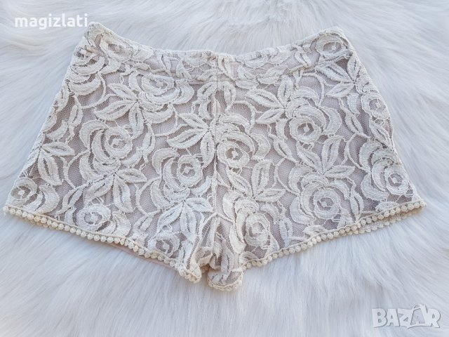 Къси дантелени панталони - размер М - L , снимка 6 - Къси панталони - 25785776