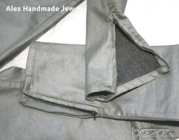 Нови /с етикет/ сребристи скини дънки Lindex, снимка 4 - Дънки - 18061848