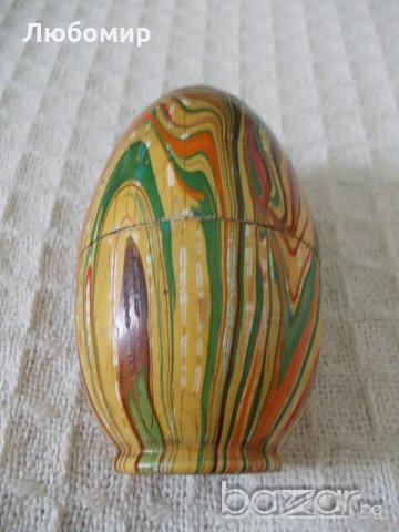 Старинна кутийка " Яйце ", снимка 11 - Други ценни предмети - 18230750