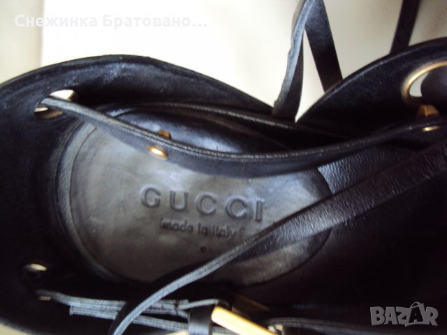 Оригинални сандали Gucci, 36 1/2 Ц  номер , снимка 2 - Сандали - 23625911