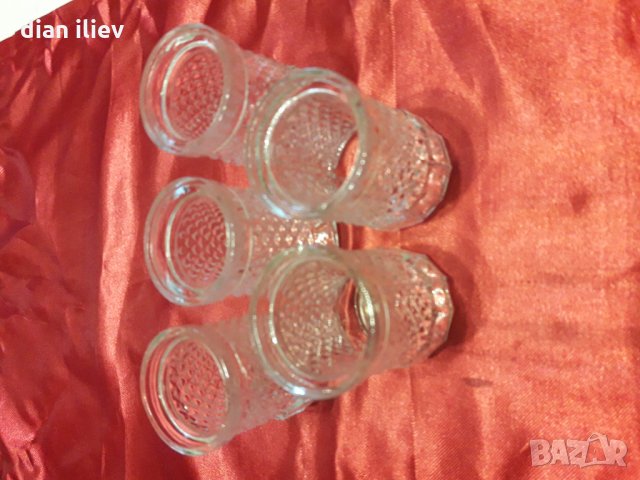 Ретро кристални чашки, снимка 9 - Чаши - 25035711