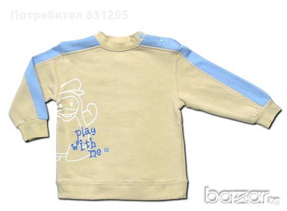 Ватирана блузка унисекс, нова, с етикети, снимка 1 - Детски Блузи и туники - 9576603