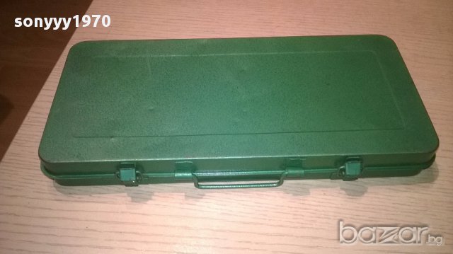 Метален куфар за инструменти-29/14см-внос швеицария, снимка 4 - Други инструменти - 15114473