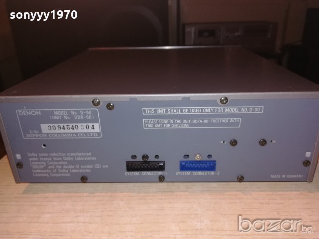 denon-deck-made in germany-внос швеицария, снимка 13 - Ресийвъри, усилватели, смесителни пултове - 20196403