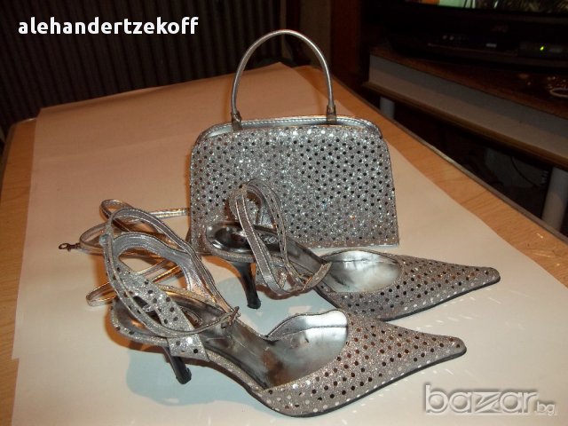 Три чифта дамски обувки , единият от,които в комплект с чанта., снимка 11 - Дамски ежедневни обувки - 11838281