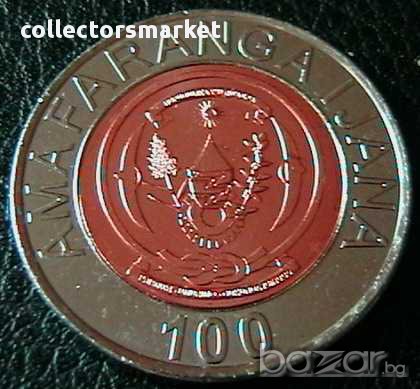 100 франка 2007, Руанда