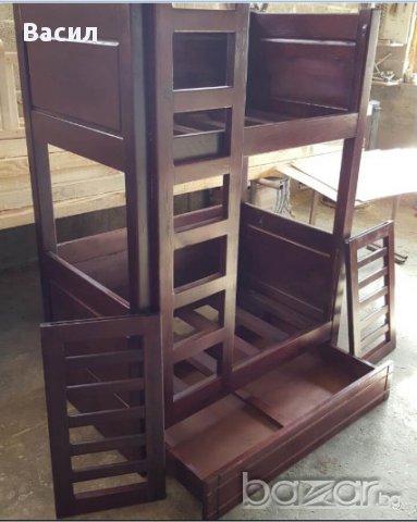 Детско легло на два етажа, снимка 3 - Мебели за детската стая - 7719719