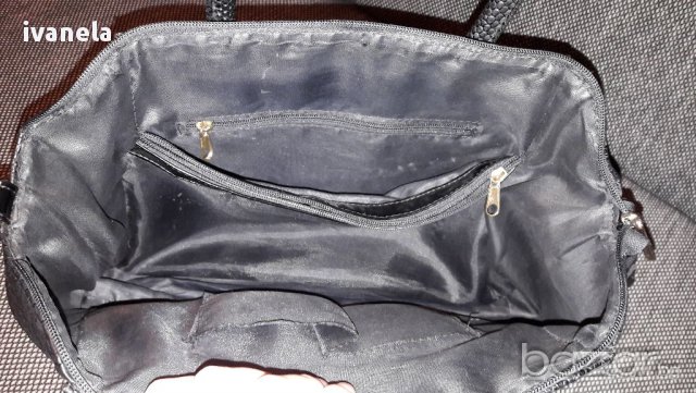 Дамска чанта имитираща змийска кожа, снимка 5 - Чанти - 14662008