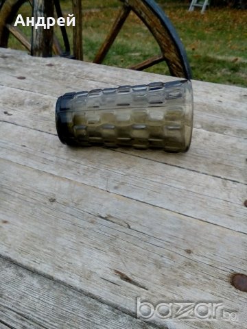 Стъклена ваза, снимка 5 - Антикварни и старинни предмети - 19727420