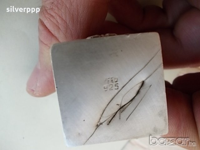 Сребърна солничка - 1, снимка 6 - Антикварни и старинни предмети - 21155317