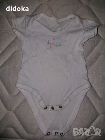 Бяло боди за момиче , снимка 1