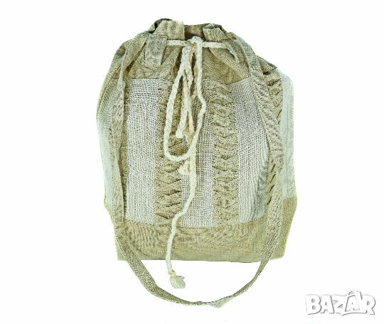 Ленена чантичка торбичка ръчна изработка