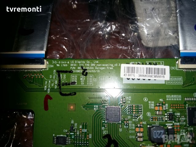 T-Con Board 6870C-0532A 6971L-3806G, снимка 2 - Части и Платки - 21760545