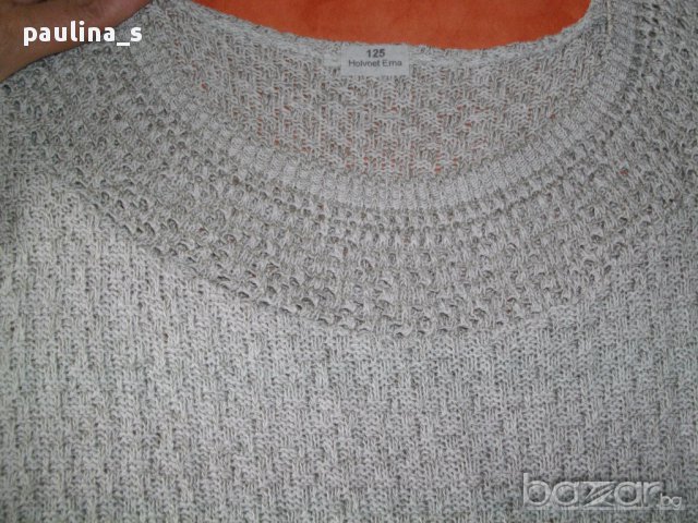 Плетена памучна блузка тип туника / голям размер , снимка 5 - Туники - 14163247