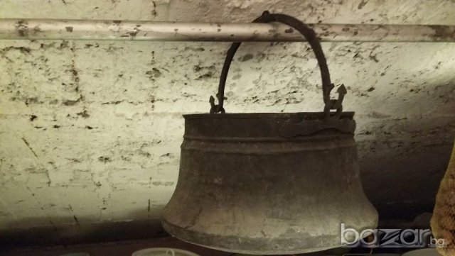 Медни съдове стари 5бр., снимка 5 - Антикварни и старинни предмети - 17910973