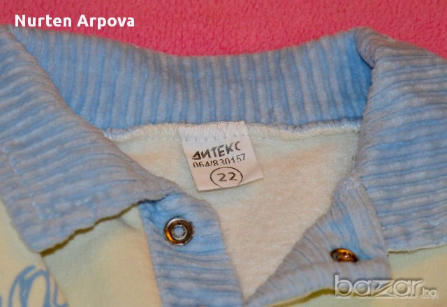 джинсов гащеризон, снимка 3 - Бебешки гащеризони - 11267871