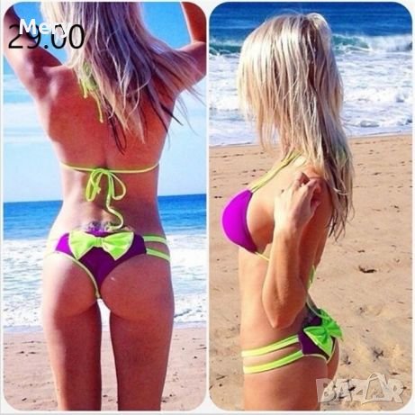 Кокетен бански с панделка