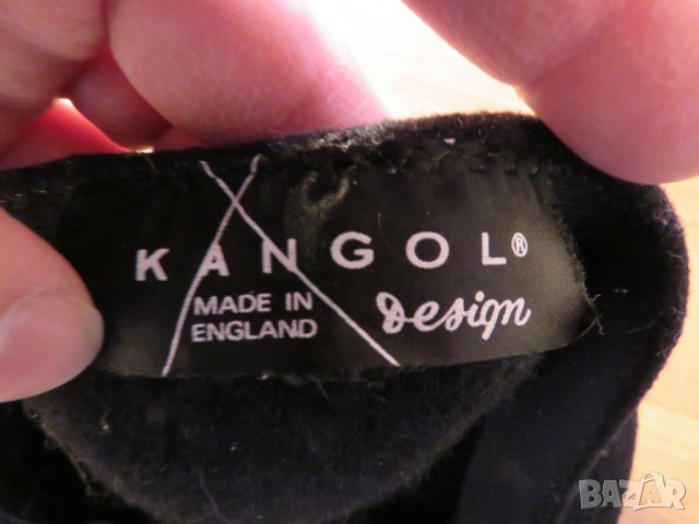 мъжка шапка,  арт шапка KANGOL -  U.K. от кралят на шапките KANGOL английска марка от 1920 г., снимка 4 - Шапки - 23831282