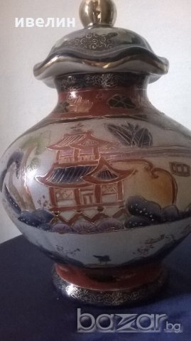 стара порцеланова ваза, снимка 2 - Антикварни и старинни предмети - 20542288