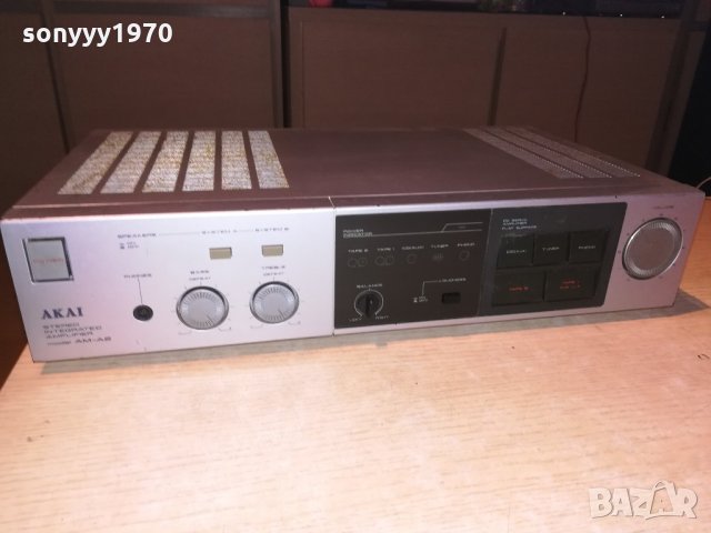 akai-stereo amplifier-made in japan-внос швеицария, снимка 5 - Ресийвъри, усилватели, смесителни пултове - 21492808