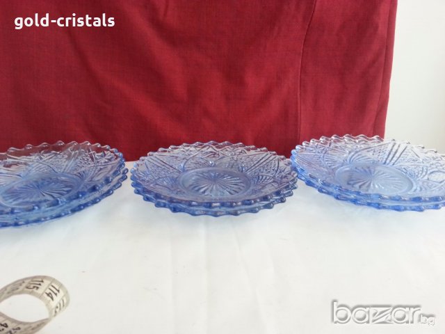 стъклени чинии цветно стъкло , снимка 11 - Антикварни и старинни предмети - 19592931