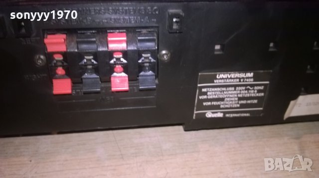 universum tuner+universum amplifier-внос швеция, снимка 9 - Ресийвъри, усилватели, смесителни пултове - 25748656