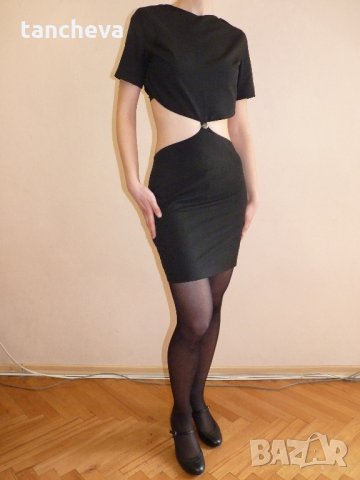 Къса черна рокля- S 