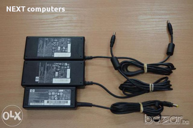 Оригинални зарядни за HP 65W и 90W 4.8/1.7mm, снимка 1 - Кабели и адаптери - 11283176