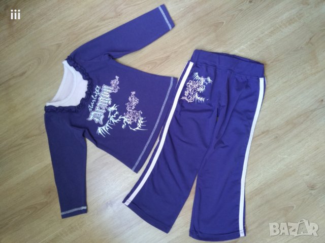 Лилав комплект, анцуг, снимка 2 - Детски комплекти - 22514098