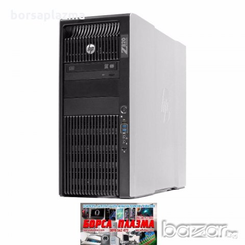 HP Z820 TOWER 2 x 8 Core E5-2660/64GB/1TB/DVDRW/Quadro К2000, снимка 1 - За дома - 19672788