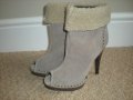 MISS SIXTY-нови кожени боти в бежов цвят Мис Сиксти-39 номер, снимка 7
