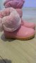 Розови детски ботуши апрески с пух с лека забележка, снимка 9