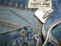 Уникална дънкова пола с асиметричен волан ”Cross Jeans” The original brand, снимка 6
