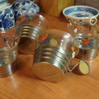 Красиви чаши за чай ръчна изработка, снимка 1 - Чаши - 25701966