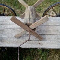 Старинно колело от геран,бунар, снимка 5 - Антикварни и старинни предмети - 16893680