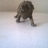 стара статуетка-лъв, снимка 2 - Антикварни и старинни предмети - 19298208