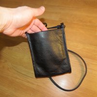 Малка дизайнеска чантичка FOSSIL с пискюли от естествена кожа , снимка 6 - Чанти - 20914624