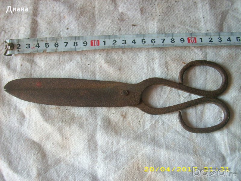 кована абаджийска ножица, снимка 1