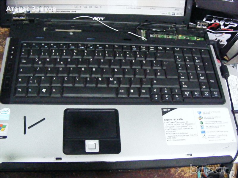 Лаптоп за части ACER Aspire 7113, снимка 1
