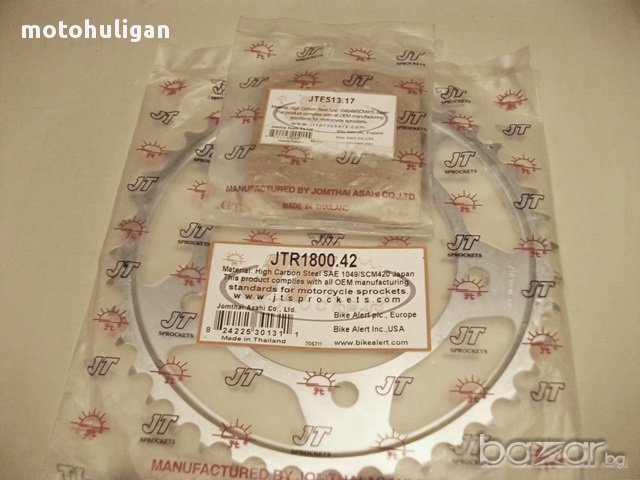 Gsx-r 1000 Комплект зъбчатки Jtsprockets 01-06година , снимка 1