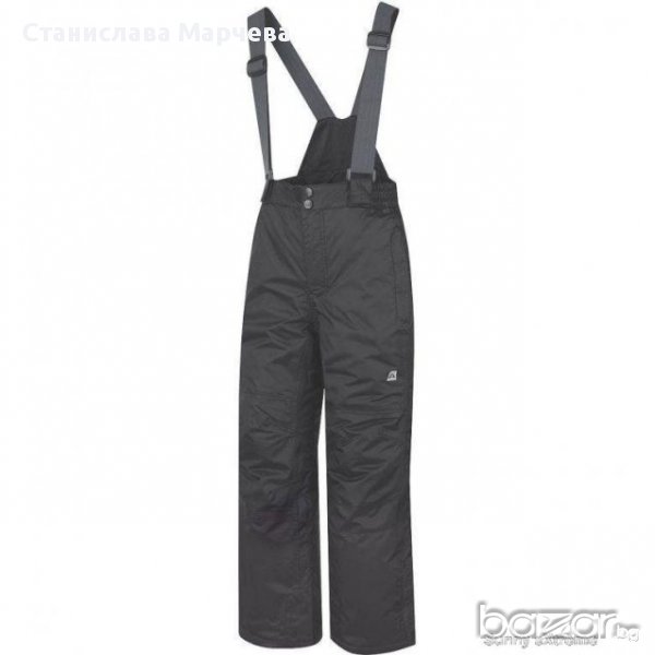 Детски панталон за ски и сноуборд Alpine Pro Surie графитено сив, снимка 1