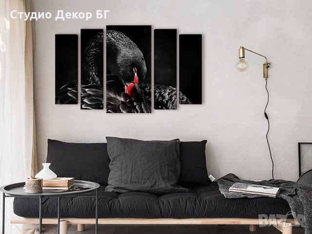 КАРТИНА Черен лебед  #489, снимка 1