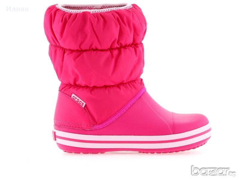 Crocs Puff Boot K Cdy Pink, снимка 1