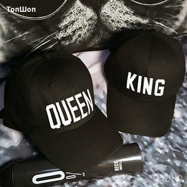 Шапка King & Queen - Тип Бейзболни, снимка 1