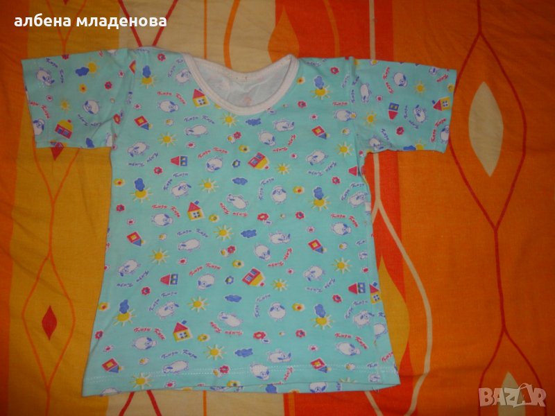 детски потник с отворено рамо, снимка 1