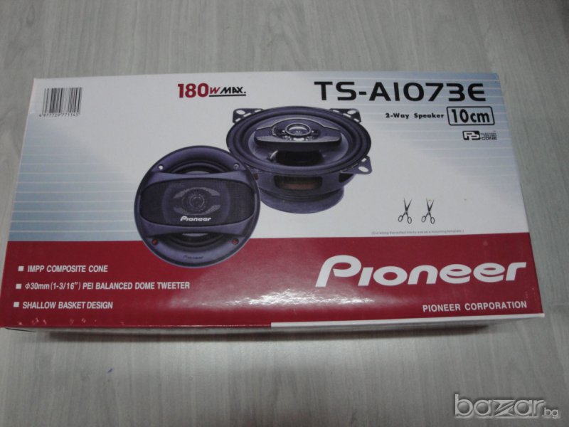 НОВИ NEW Качествени Двулентови тон колони Пайнер ТС-А1073Е , снимка 1