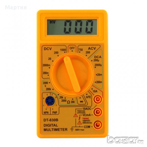 Digital Multimeter мултиметър мултимер мултицет мултитестер , снимка 1