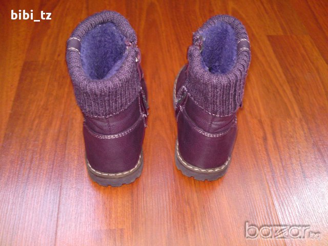 Лилави ботушки , снимка 3 - Детски боти и ботуши - 11531554