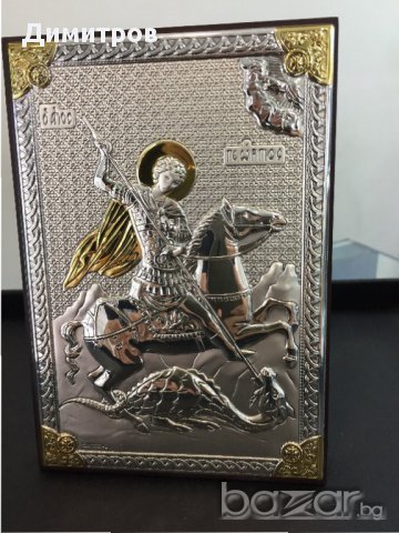 ЛУКСОЗНИ СРЕБЪРНИ ИКОНИ, снимка 11 - Други - 17530168